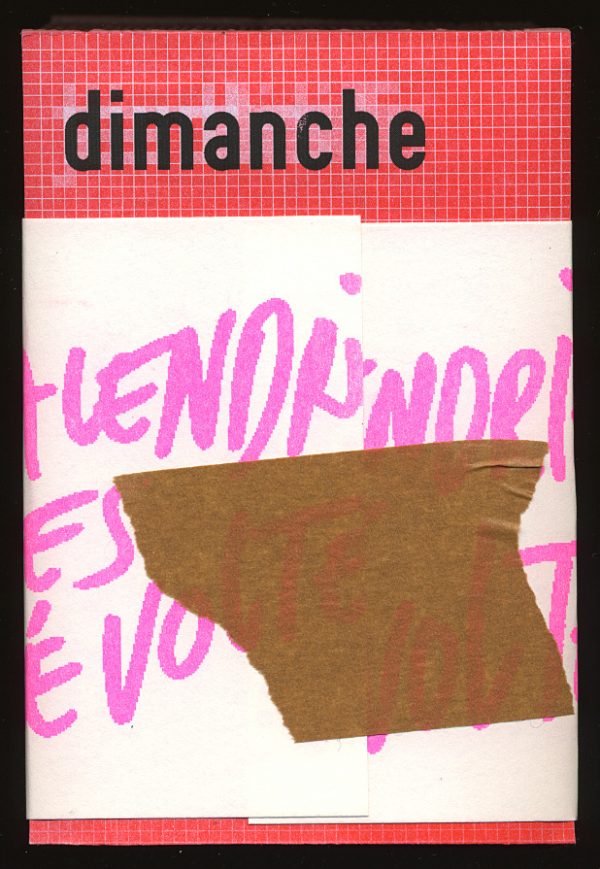 Matthieu Saladin, Calendrier des révoltes 2026